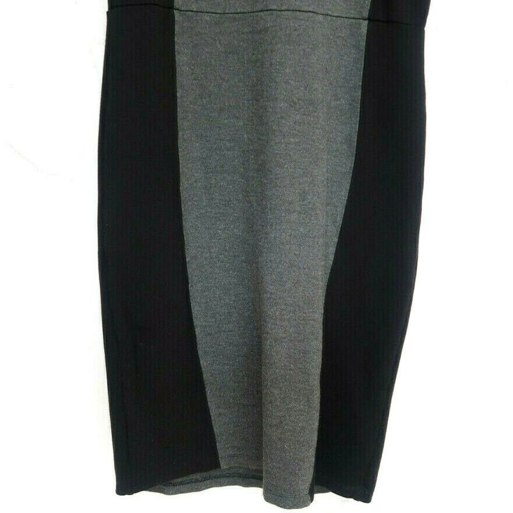 Ruby Ribbon Rita Panel Dress Color: Black/Charcoal - Picture 5 of 7